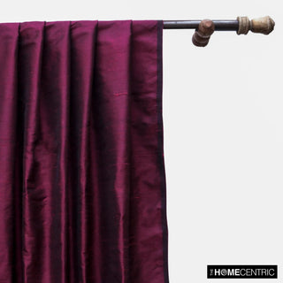 Wine Silk Dupioni Fabric By The Yard, 4 Yards For Curtain, Dress Wholesale