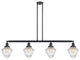 Innovations 214-BK-G664-7 4 Light Island Light, Matte Black