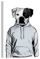 Cortesi Home "Cool Dog" by Nicklas Gustafsson, Giclee Canvas Wall Art, 18"x26"