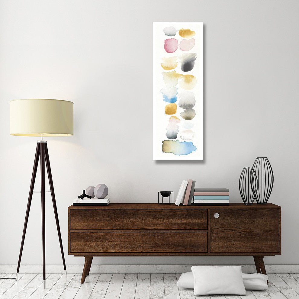 "Watercolor Swatch Panel II Bright" Paper Print by Elyse DeNeige, 20"x56"