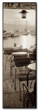 Alan Blaustein 'Portofino Caffe I' Canvas Art, 10x32