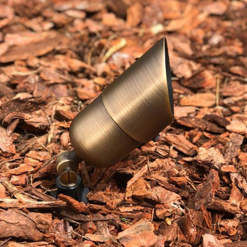 Outdoor Directional Spot Light Solid Brass Low Voltage 12v Landscape Bronze Yard