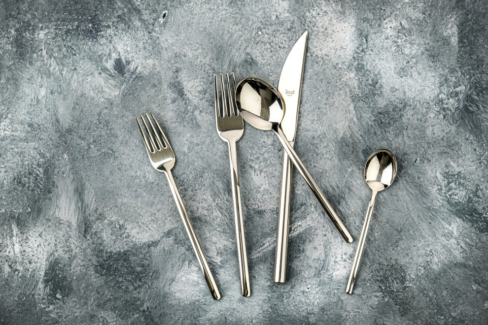 Due Flatware Set, Champagne, 5 Pcs.
