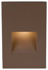WAC Lighting LEDme Vertical Outdoor Step and Wall Light 120V, Bronze
