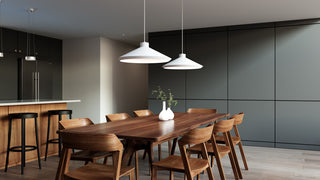 Sonneman 2754-E Koma Edo 1 Light Pendant - Satin White