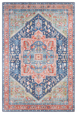 Iris IRS-2312 Traditional Blue 2'3"x3'9" Area Rug