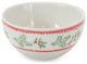 Stoneware Mistletoe Bowl, Set of 3