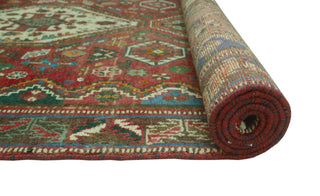 Semi-Antique Ashmat Red Runner