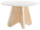 Butterfly Dining Table, White Finish