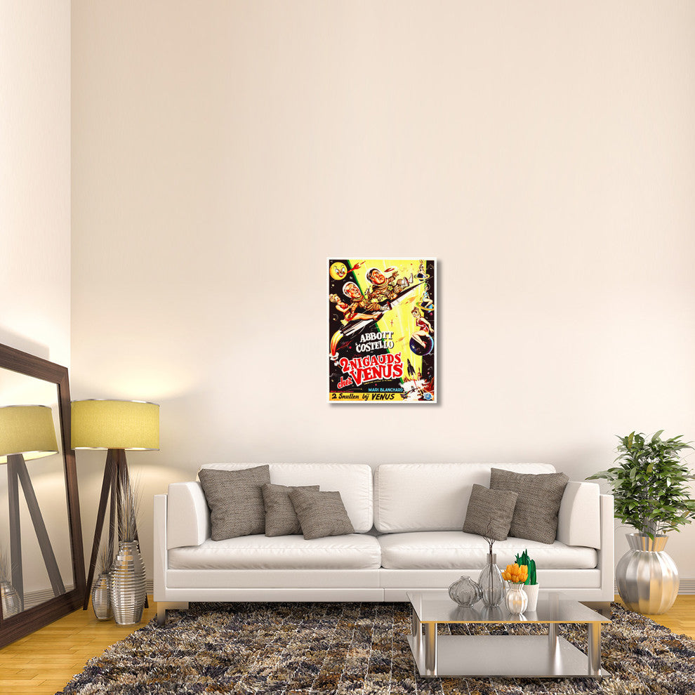 Abbott and Costello, French, Go To Mars, 27x36
