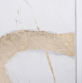 Hand-Painted Ballare Canvas Art Gold Leaf