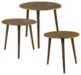 Uttermost Kasai Coffee Tables, Set of 3, 25148, Gold