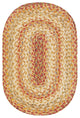 Homespice Decor Harvest Jute Braided Rug 8' x 10' (Oval)