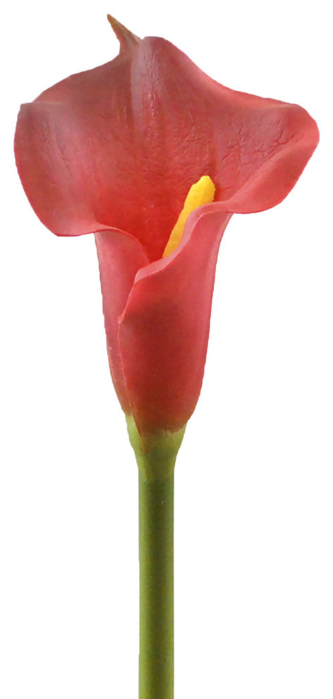 DII Flower Cala Lily Red (Set of 3)