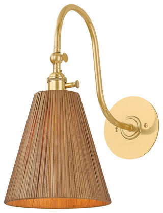 Hudson Valley Lighting Ruthin Wall Sconce, Aged Brass