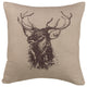 Elk Bust Pillow