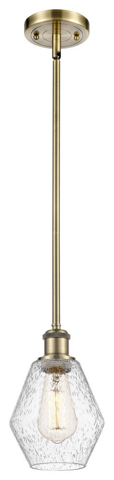 Innovations 516-1S-AB-G654-6-LED 1-Light Mini Pendant, Antique Brass
