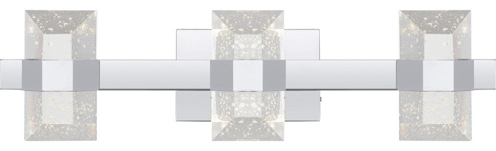 Quoizel PCSEL8624 Selena 3 Light 24"W Vanity Light - Polished Chrome