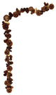 54" Mixed Pine Cone and Seed Pod Garland
