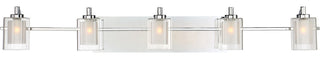 Kolt 5-Light Bath Vanity, Polished Chrome