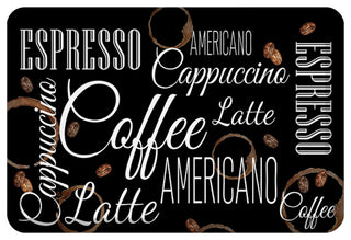 Coffee Shop Kitchen Mat