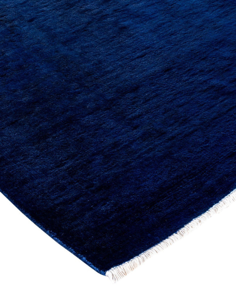 Fine Vibrance, One-of-a-Kind Hand-Knotted Area Rug Purple, 7'10"x10'3"