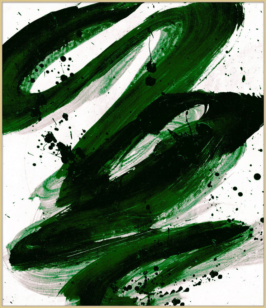 Emerald Abstract, Giclee Reproduction Artwork