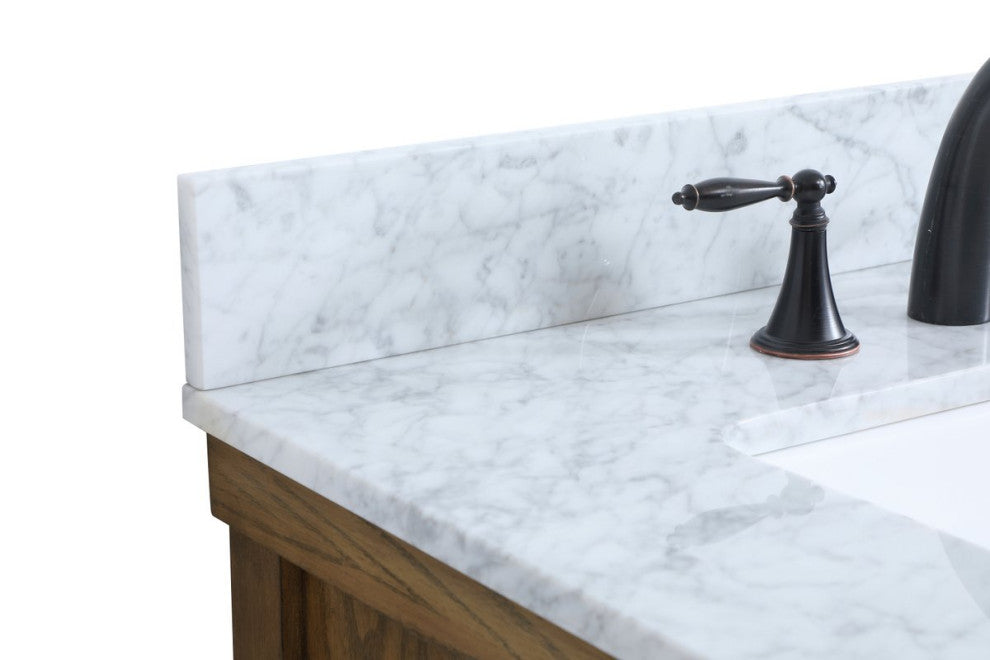 Home Living 22" Farmhouse Driftwood-Light Bathroom Vanity