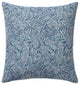 Linum Home Textiles Swish Decorative Pillow Cover, Aqua Blue, Square
