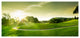 Beautiful Green Valley Panorama, Landscape Canvas Art Print, 60"x28"