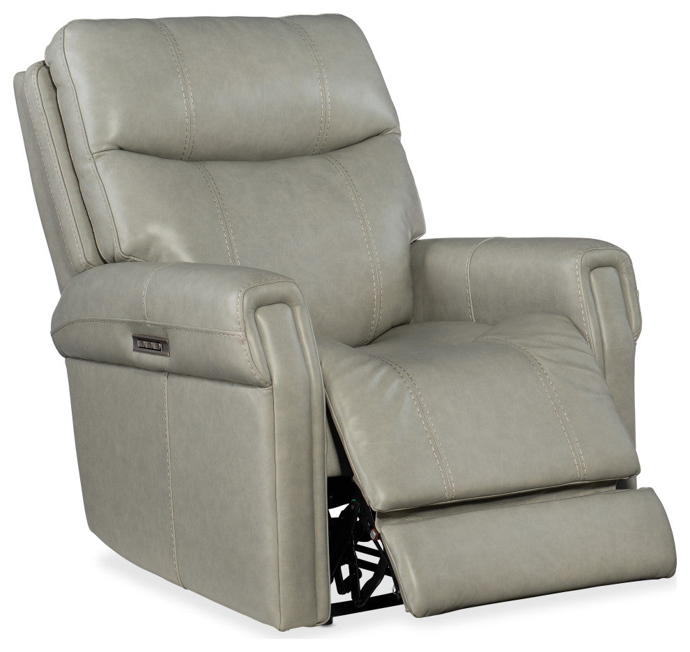 Carroll Power Recliner With Power Headrest and Lumbar