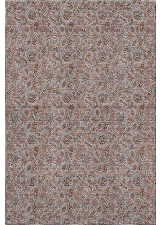 Premium Machine Washable Mayfield AMF661 Copper 5' x 7'6" Rug
