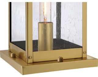 Westover 1-Light Outdoor Lantern, Earth Black