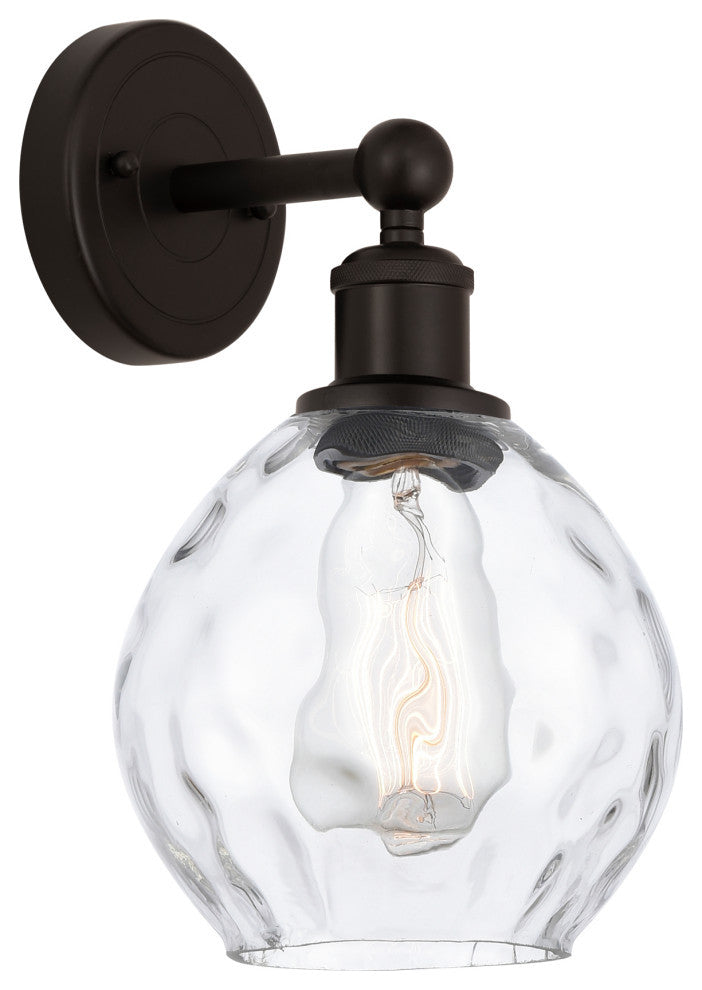 Innovations 616-1W-OB-G362 Waverly 1 Light 6" Sconce, Oil Rubbed Bronze