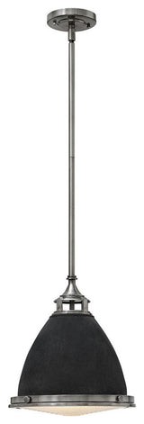 Hinkley Amelia Medium Pendant, Aged Zinc
