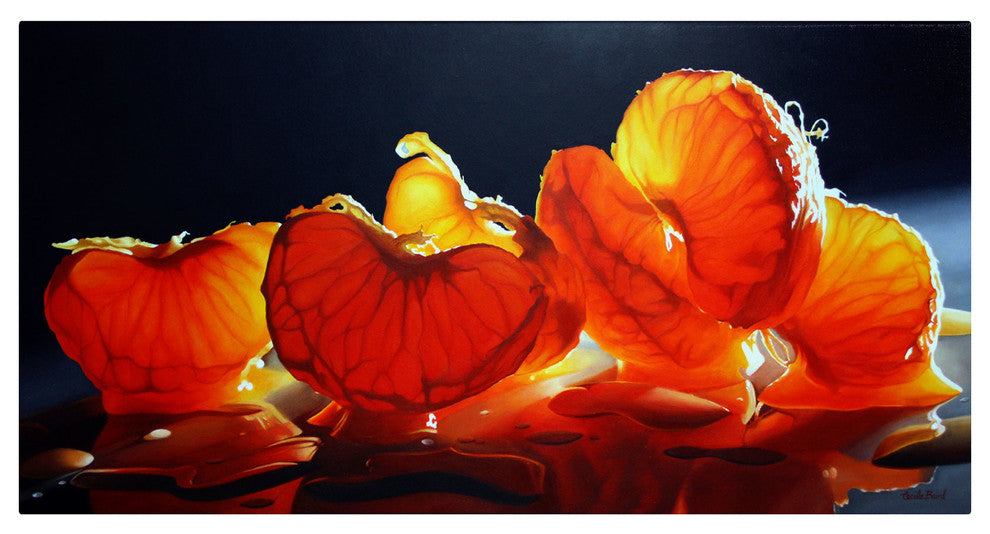 'Mandarin Orange' Canvas Art by Cecile Baird