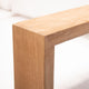 Ando Teak Club Chair, Cast Silver