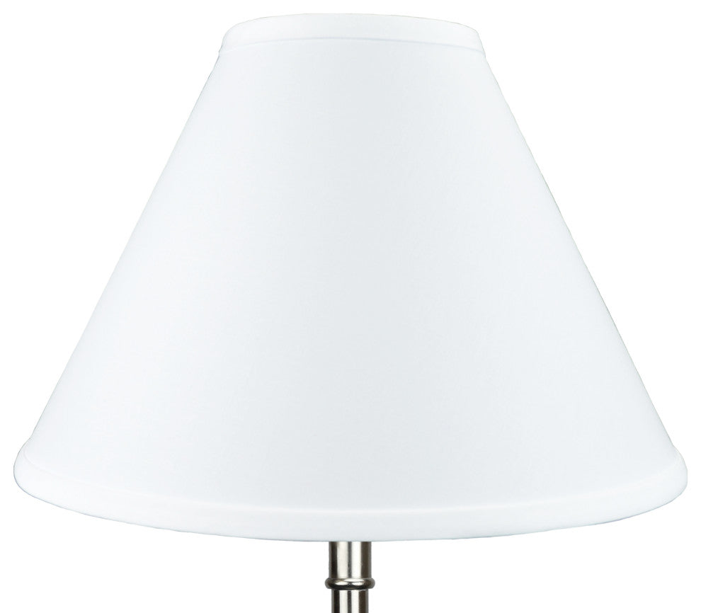 Fenchel Shades 5"x14"x10" Spider Attachment Empire Lamp Shade, Linen White