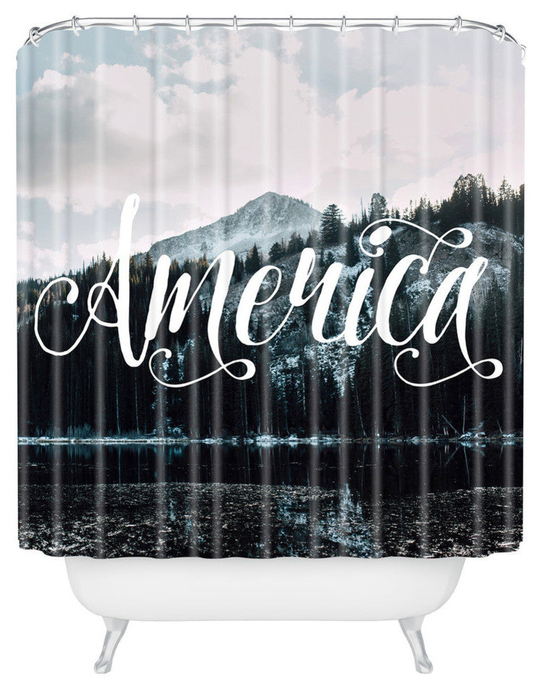 Chelsea Victoria American Beauty Shower Curtain, 72"x69"