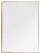 Safavieh Couture Trish Large Rectangle Metal Mirror Brass