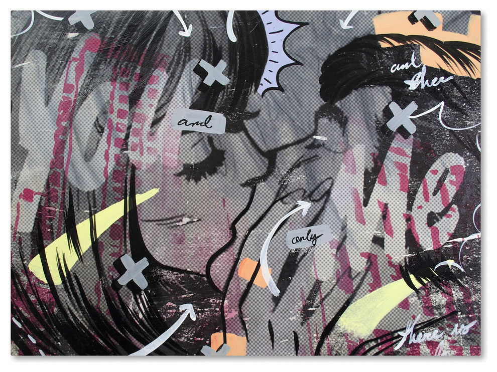 'And Only' Canvas Art by Dan Monteavaro