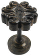 Acanthus Medallion Drapery Holdback, Burnt Gold