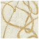 "Another Snowy Day Gold" Digital Paper Print by Shirley Novak, 42"x42"