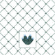 Vickerman X4G4632 120 Teal Wide Angle Led Christmas Net Light Set
