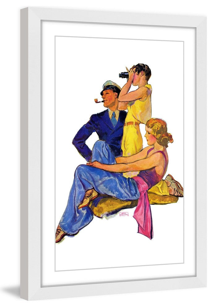 "The Good Life" Framed Painting Print