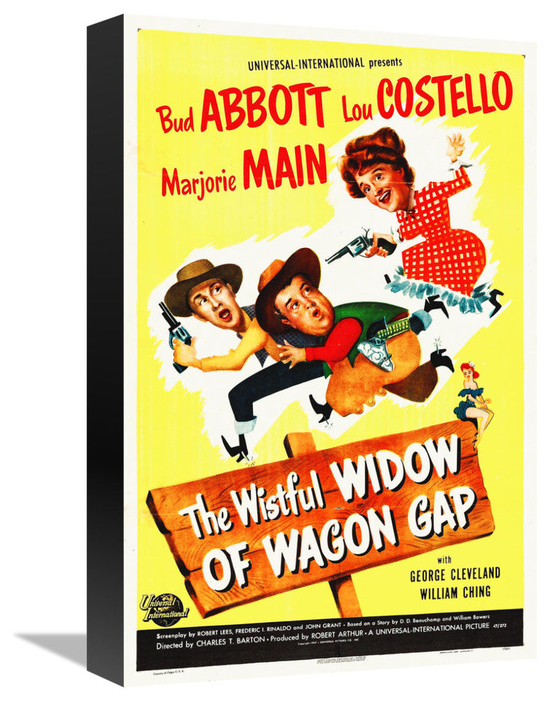 Abbott and Costello, The Wistful Widow Of Wagon Gap, 01, 11x16