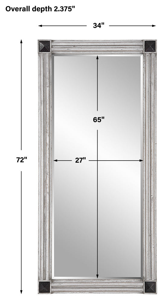 Uttermost Manor Distressed Oversized Mirror