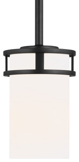 Robie 1-Light Mini-Pendant, Midnight Black