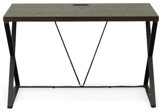 Kendall Computer Desk, Elm/Black