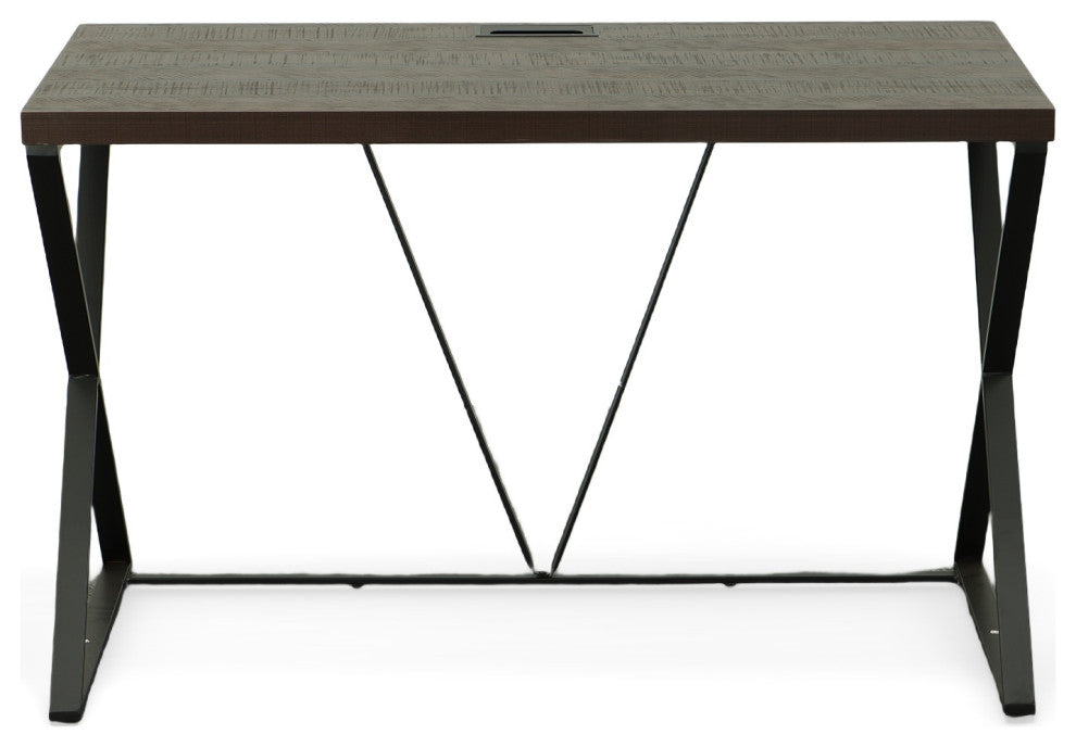Kendall Computer Desk, Elm/Black